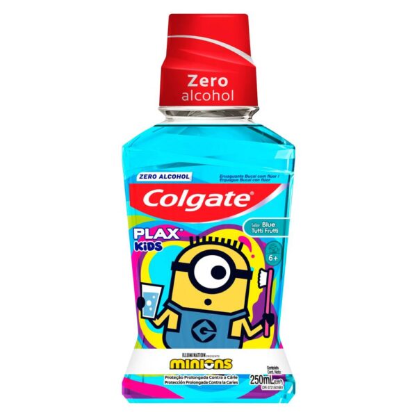 Enjuague Bucal Colgate Plax Kids Minions 250 Ml