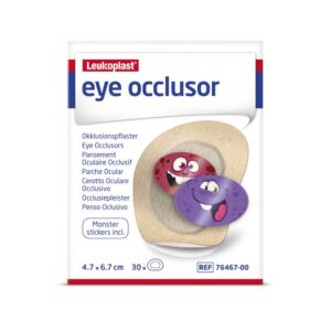 Parche Ocular Oclusor Leukoplast Junior 30 Unidades