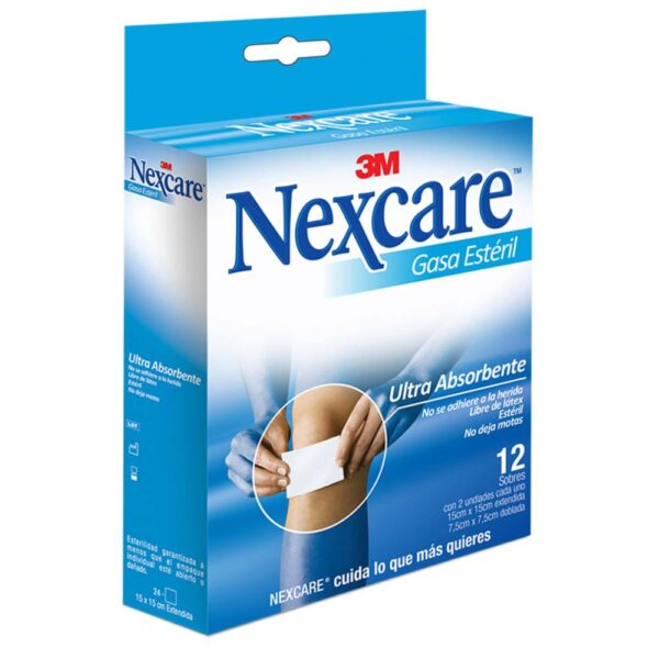 Gasa Esteril Nexcare 24 Unidades