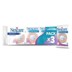 Micropore Piel 12x3 M X 3 Unidades 3m Nexcare