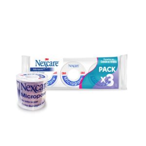 Micropore Piel 48x5 M X 3 Unidades 3m Nexcare