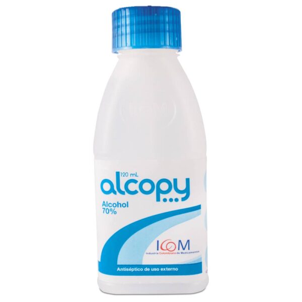 Alcohol Antiséptico Alcopy 120 Ml
