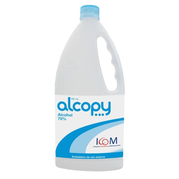 Alcohol Antiséptico Alcopy 700 Ml