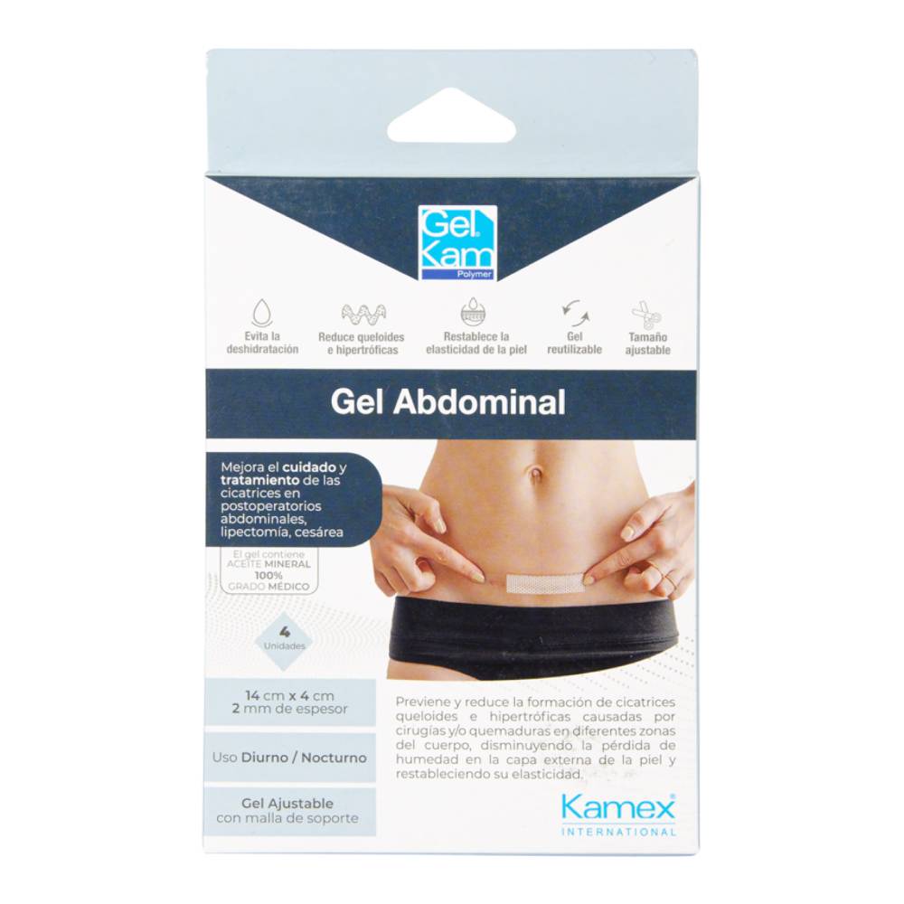 Gel Abdominal 4 Unidades Gelkam Nti - Imagen 2