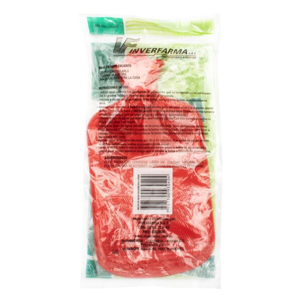 Bolsa De Agua Caliente 2 Litros Inverfarma - Imagen 2