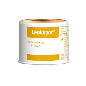 Micropore Leukopor Piel 1x1 Yd 12 Unidades