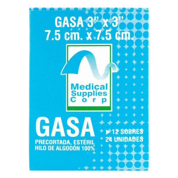 Gasa Esteril 7.5 X 7.5 Cm 24 Unidades Medical - Imagen 2