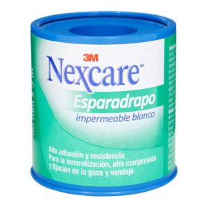 Esparadrapo Impermeable Blanco 50x3 Metros 3m Nexcare