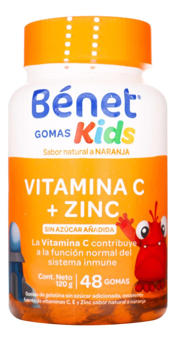 Gomas Bénet Kids Vitamina C + Zinc