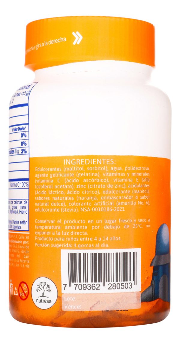 Gomas Bénet Kids Vitamina C + Zinc - Imagen 3