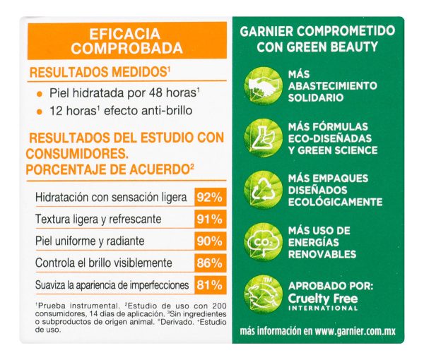 Serum Gel Garnier Antimanchas Antibrillo Hidratante 50 Ml - Imagen 2