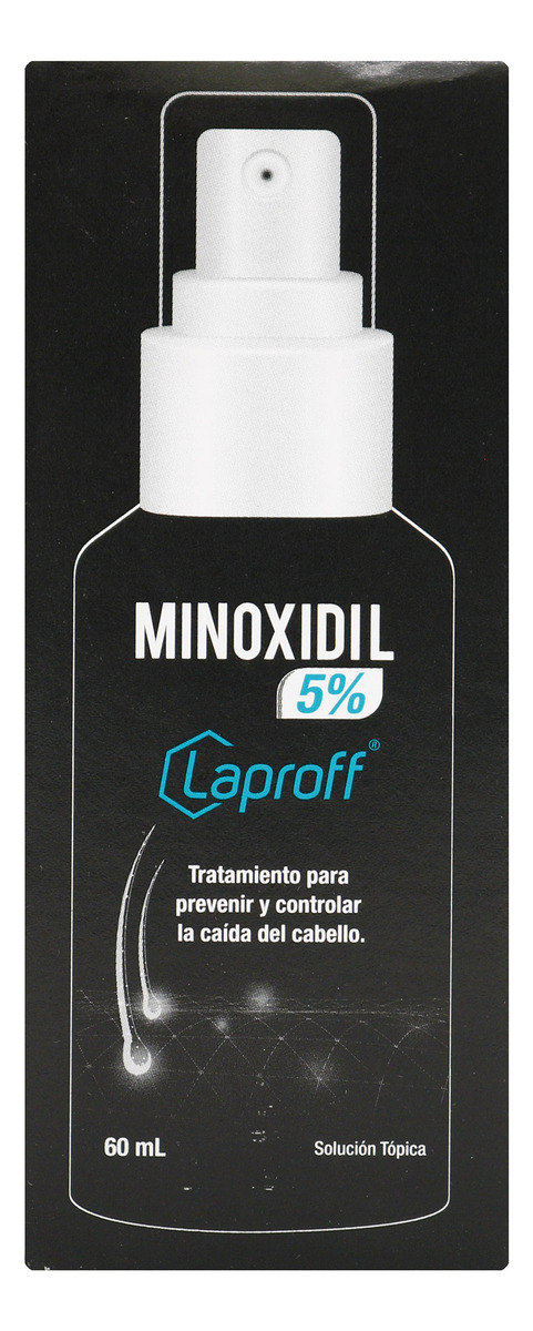 Minoxidil 5% Laproff 60 Ml Para La Caída Del Cabello - Imagen 2