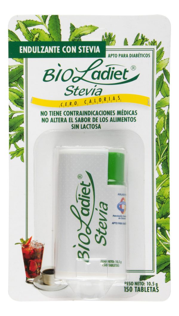 Endulzante Cero Calorías Stevia 150 Tabletas
