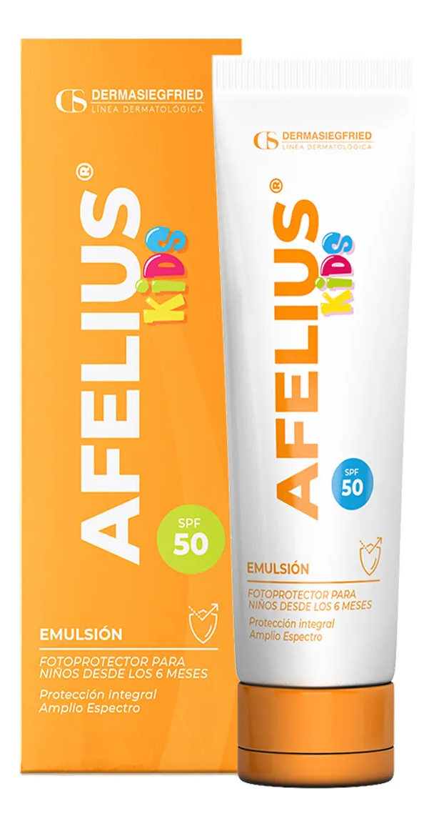 Protector Solar Afelius Kids Spf 50+ 90g Para Niños
