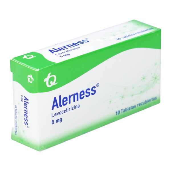 Alerness Levocetirizina 5 Mg 10 Tabletas - Imagen 2