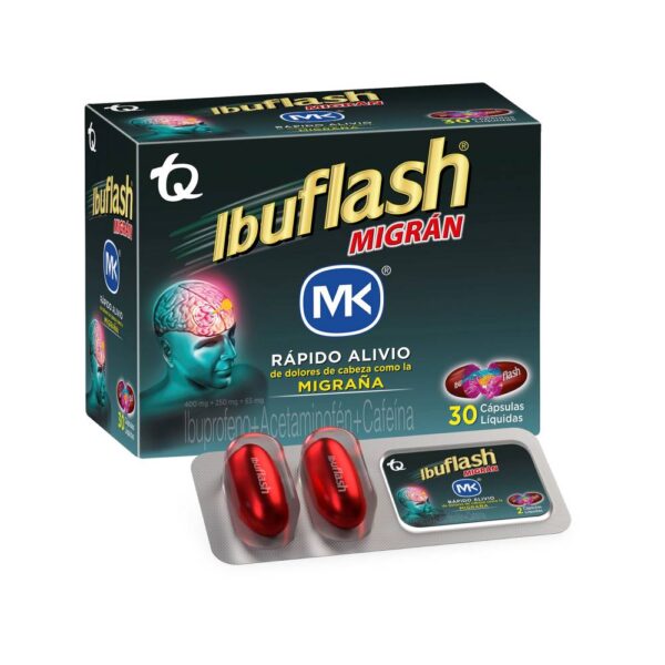 Ibuflash Migran 30 Cápsulas