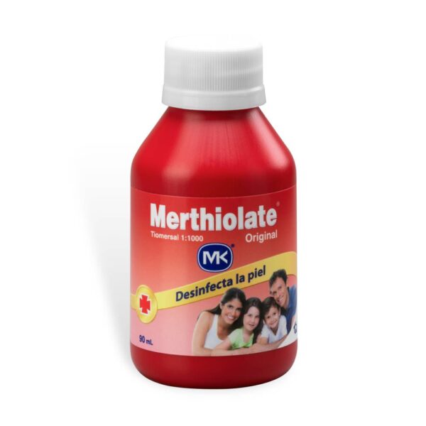 Merthiolate Rojo Mk 90 Ml