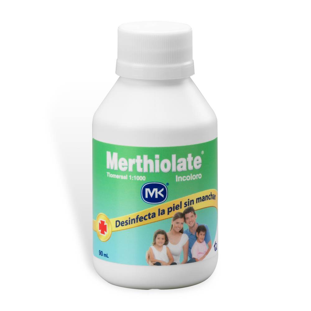 Merthiolate Incoloro Tecnoquimicas 90 Ml - Drogueria Farmaweb