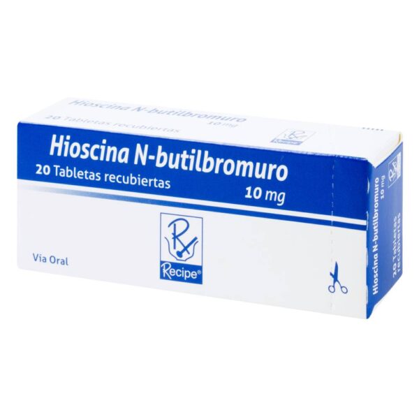 Hioscina N-butilbromuro  10 Mg 20 Tabletas Bussie