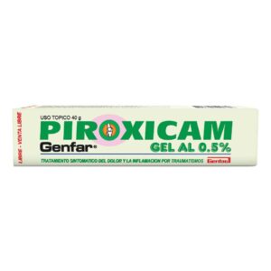 Piroxicam Gel 0.5% 40 Gr Genfar