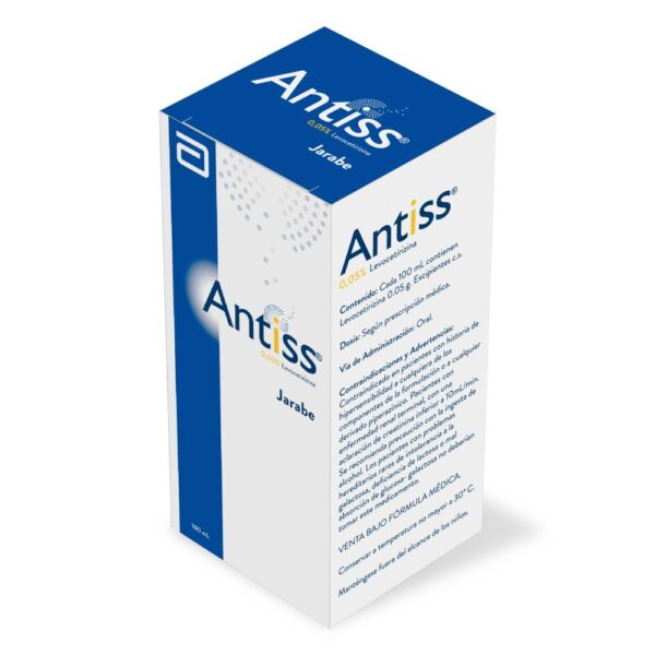 Antiss 0.05 Mg Jarabe 100 Ml Levocetirizina - Imagen 2
