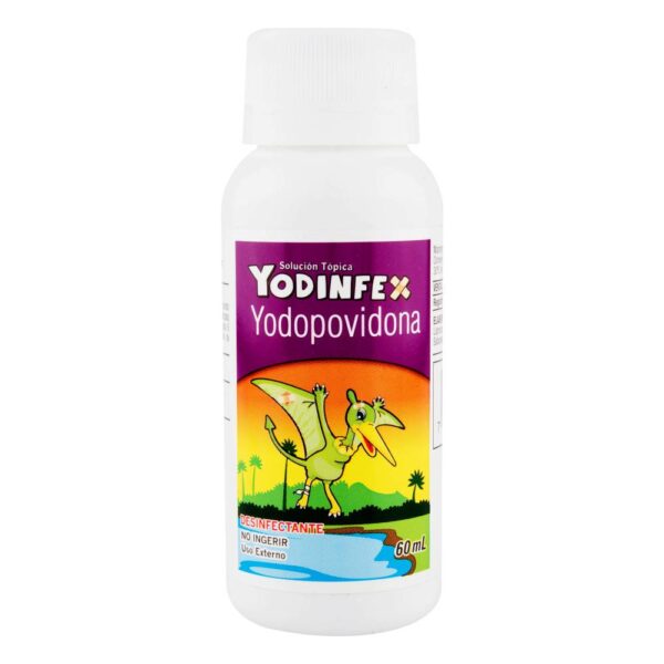 Yodinfex Yodopovidona Solucion Topica 60 Ml