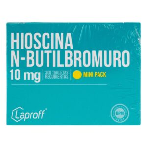 Hioscina N-butilbromuro 10 Mg 300 Tabletas Laproff