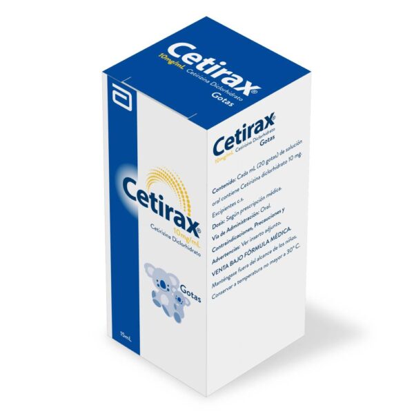 Cetirax Gotas 10 Mg 15 Ml Cetirizina - Imagen 3