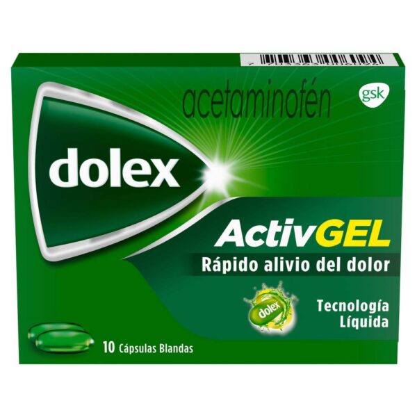 Dolex Activegel 10 Cápsulas Liquidas