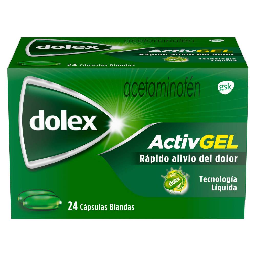Dolex Activgel 24 Cápsulas Liquidas