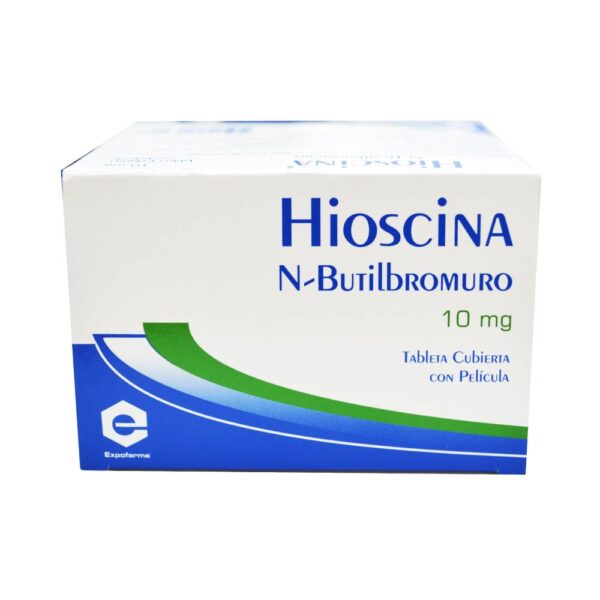 Hioscina N-butilbromuro 10mg 300 Tabletas