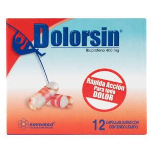 Dolorsin 400 Mg 12 Cápsulas