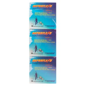 Naproflash 250mg 36 Cápsulas Pague 2 Lleve 3