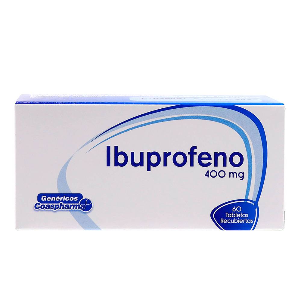 Ibuprofeno 400 Mg 60 Tabletas