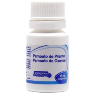 Pamoato Pirantel Oxantel Suspensión 15ml