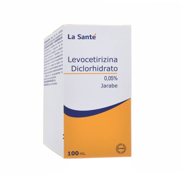 Levocetirizina Diclorhidrato 0.05% Jarabe 100 Ml La Sante - Imagen 2