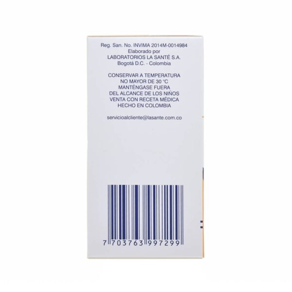 Levocetirizina Diclorhidrato 0.05% Jarabe 100 Ml La Sante - Imagen 3