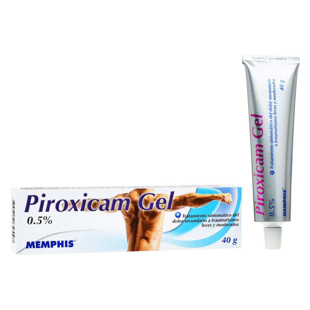 Piroxicam Gel 0.5% 40 Gr Memphis