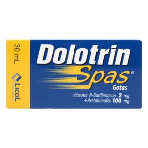 Dolotrin Spas Gotas 30 Ml  Hioscina +Acetaminofén