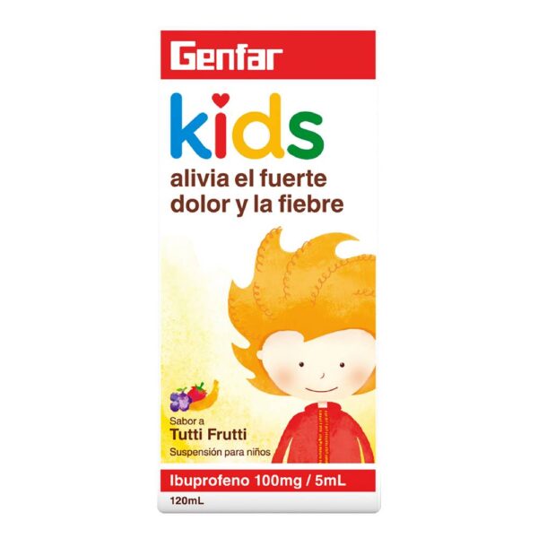 Ibuprofeno Suspensión Kids 120ml Genfar