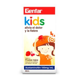Acetaminofén Gotas 100 Mg 30 Ml Genfar