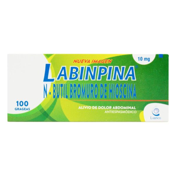 Hioscina Labinpina 10 Mg 100 Tabletas