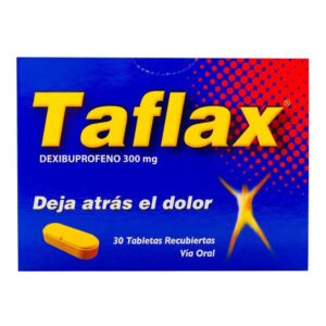 Taflax 300 Mg 30 Cápsulas Dexibuprofeno