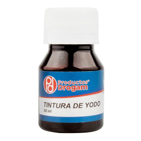 Tintura De Yodo Drogam 30 Ml 6 Unidades