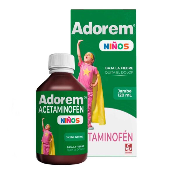 Adorem Acetaminofén 150 Mg Jarabe 120 Ml