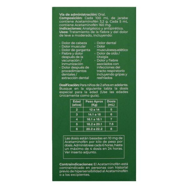 Adorem Niños 2+ Acetaminofén 90 Ml - Imagen 2