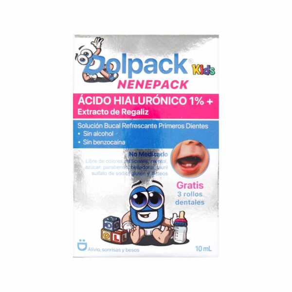 Solución Bucal Bebé Dolpack Kids Nenepack 10 Ml