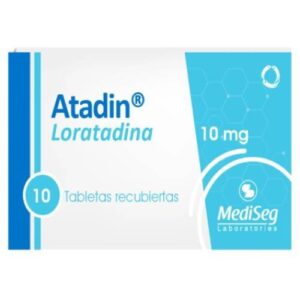 Atadin 10 Mg 10 Tabletas Icom