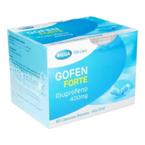 Gofen Forte Ibuprofeno 400mg 60 Capsulas Blandas