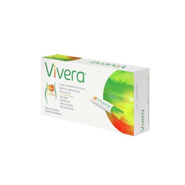 Vivera 8 Sobres - Probióticos Para Salud Digestiva - Imagen 3